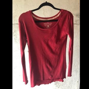 The Normal Brand cotton long sleeve shirt